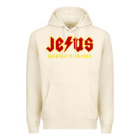 Tofu jesus rocks highway to heaven Premium Hoodie - linhVisuals