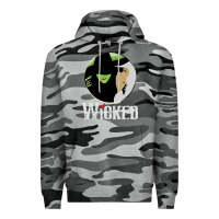 Slate Camo vintage musical wicked Premium Hoodie - linhVisuals