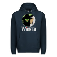 Navy vintage musical wicked Premium Hoodie - linhVisuals