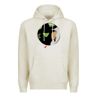 Oatmeal Heather vintage musical wicked Premium Hoodie - linhVisuals