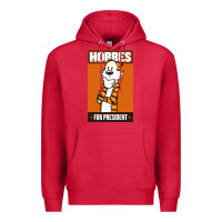 Cardinal hobbes for president Premium Hoodie - linhVisuals
