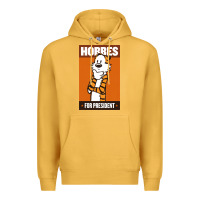 Mustard hobbes for president Premium Hoodie - linhVisuals