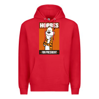 Red hobbes for president Premium Hoodie - linhVisuals