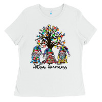White autism awarenes Ladies Tee - SublimationCraftShop