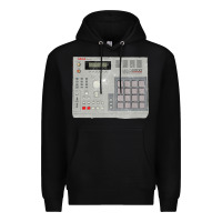 Black akai mpc2000 Premium Hoodie - linhVisuals