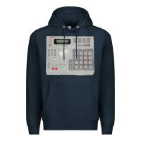 Navy akai mpc2000 Premium Hoodie - linhVisuals