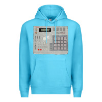 Ocean Blue akai mpc2000 Premium Hoodie - linhVisuals