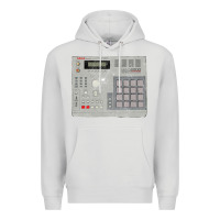 Dove Grey akai mpc2000 Premium Hoodie - linhVisuals