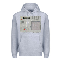 Heather Grey akai mpc2000 Premium Hoodie - linhVisuals