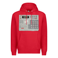 Red akai mpc2000 Premium Hoodie - linhVisuals