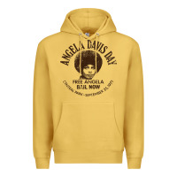 Antique Gold angela davis day 70s black rights Premium Hoodie - linhVisuals