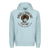 Blue Mist angela davis day 70s black rights Premium Hoodie - linhVisuals