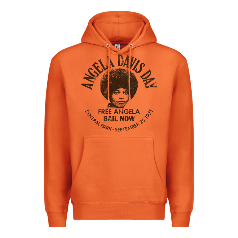 Angela Davis Day 70s Black Rights Premium Hoodie by linhVisuals | Teevron