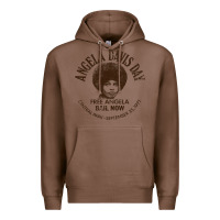 Chestnut angela davis day 70s black rights Premium Hoodie - linhVisuals