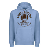 Colony Blue angela davis day 70s black rights Premium Hoodie - linhVisuals