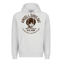 Dove Grey angela davis day 70s black rights Premium Hoodie - linhVisuals