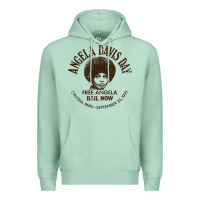 Seafoam angela davis day 70s black rights Premium Hoodie - linhVisuals