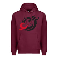 Burgundy MSUM Dragons, Gear Premium Hoodie - linhVisuals