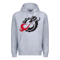 Heather Grey MSUM Dragons, Gear Premium Hoodie - linhVisuals