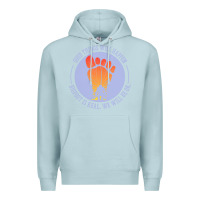 Blue Mist bigfoot t  shirt bigfoot lives design t  shirt Premium Hoodie - linhVisuals