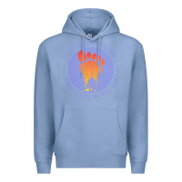 Colony Blue bigfoot t  shirt bigfoot lives design t  shirt Premium Hoodie - linhVisuals