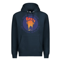Navy bigfoot t  shirt bigfoot lives design t  shirt Premium Hoodie - linhVisuals