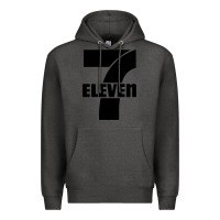 Charcoal Heather 7 elevenn Premium Hoodie - linhVisuals