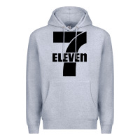 Heather Grey 7 elevenn Premium Hoodie - linhVisuals