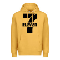 Mustard 7 elevenn Premium Hoodie - linhVisuals