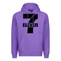 Purple 7 elevenn Premium Hoodie - linhVisuals