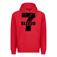 Red 7 elevenn Premium Hoodie - linhVisuals