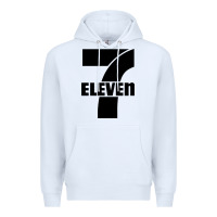 White 7 elevenn Premium Hoodie - linhVisuals