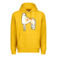 Lemon borzoi Premium Hoodie - linhVisuals