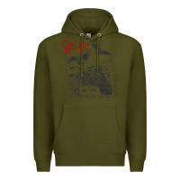 Army Green old crow medicine show Premium Hoodie - linhVisuals