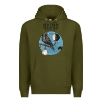 Army Green old crow medicine show Premium Hoodie - linhVisuals