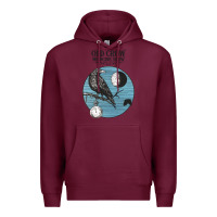 Burgundy old crow medicine show Premium Hoodie - linhVisuals