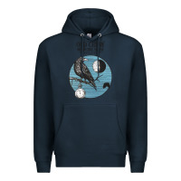Navy old crow medicine show Premium Hoodie - linhVisuals
