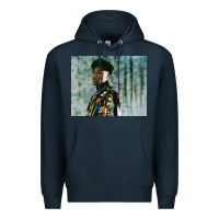 Navy cool gaulden yboy Premium Hoodie - linhVisuals