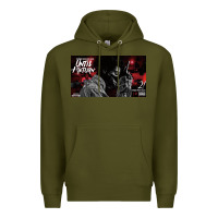 Army Green until i return yb Premium Hoodie - linhVisuals