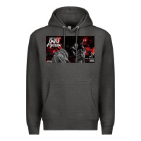 Charcoal Heather until i return yb Premium Hoodie - linhVisuals