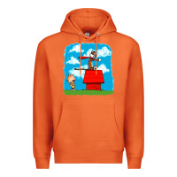 Carrot Calvin Hobbes Premium Hoodie - linhVisuals
