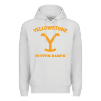 Dove Grey dutton ranch Premium Hoodie - linhVisuals