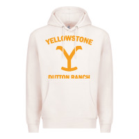 Pale Pink dutton ranch Premium Hoodie - linhVisuals