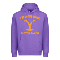 Purple dutton ranch Premium Hoodie - linhVisuals