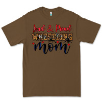 Cacao loud and proud wrestling mom Premium Tee - LillyAllenDesigns