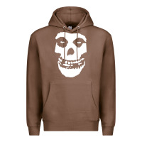 Chestnut mens skull Premium Hoodie - linhVisuals