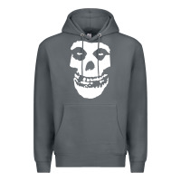 Rock mens skull Premium Hoodie - linhVisuals