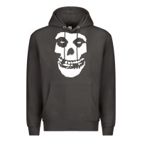 Smoke mens skull Premium Hoodie - linhVisuals