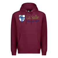 Burgundy la salle college high school Premium Hoodie - linhVisuals