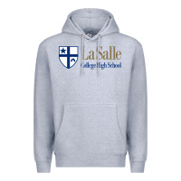 Heather Grey la salle college high school Premium Hoodie - linhVisuals